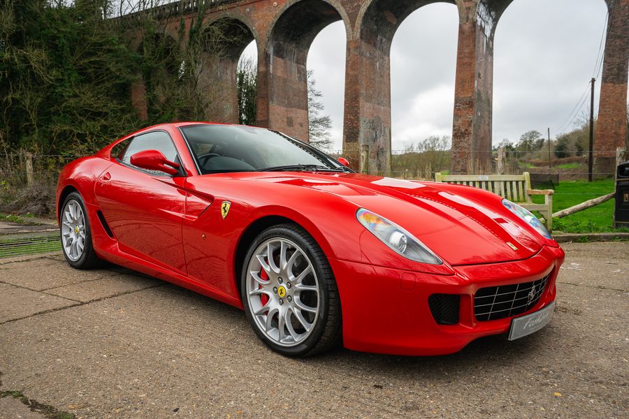 2008 Ferrari 599 GTB car for sale on website designed and built by racecar